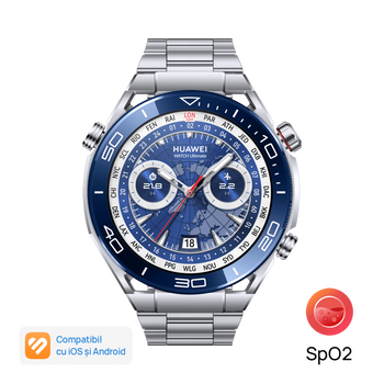 HUAWEI WATCH Ultimate, carcasă metal lichid pe bază de zirconiu, curea din titan, HUAWEI