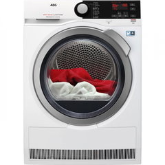 Uscator de rufe AEG T8DBE48S Pompa de caldura 8kg 10 programe Clasa A++ alb