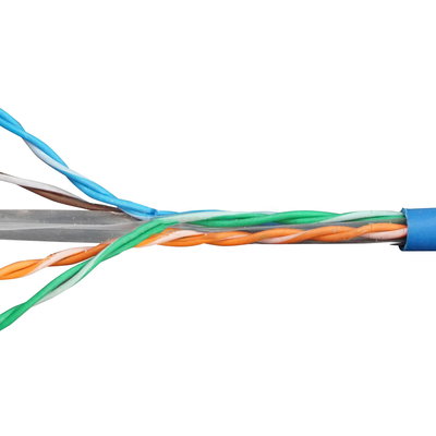 Cablu internet, UTP Cat 6, 4 x 2 x AWG 24, HSEKU423P4, cupru