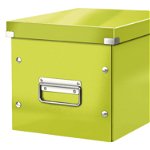 Cutie pentru depozitare, verde, Leitz Click & Store Cub Medie, LEITZ