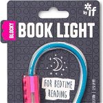 IF Blocky Book Light Purple lampka do książki fiolet, IF