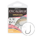 Carlige Excalibur Crucian Worm, 10buc (Marime Carlige: Nr. 14), EnergoTeam