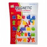 Set 26 litere mari magnetice, din plastic, 3 cm