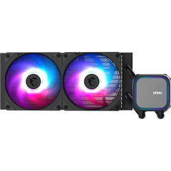 Cooler procesor MSI MAG CORELIQUID A13 240, ARGB, 240mm, compatibil AMD/Intel, Negru