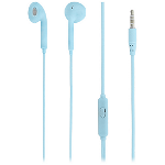 Tellur Fly In-Ear Headphones με Noise Reduction Memory Foam Ear Plugs Ακουστικά σε γαλάζιο χρώμα (TLL162162)