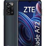 Telefon Mobil ZTE Blade A72 5G, Procesor Mediatek MT6833 Dimensity 700 Octa-core, IPS LCD Capacitive Touchscreen 6.52inch, 4GB RAM, 64GB Flash, Camera Tripla 13+2+2MP, Wi-Fi, 5G, Dual Sim, Android (Gri), ZTE