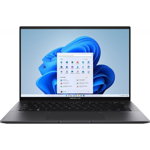 Laptop Asus Zenbook UM3402YA, AMD Ryzen 7 7730U, 14 inch 2.8K, 16GB RAM, 1TB SSD, Windows 11 Pro, Negru, Asus