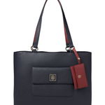 Imbracaminte Barbati Tommy Hilfiger Lucille II Tote W Hangoff Tommy Navy W Chili Red, Tommy Hilfiger