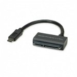 Convertor USB 3.1-C la SATA III pentru HDD/SSD 2.5", Value 12.99.1051, Value