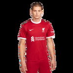 Nike, Tricou cu imprimeu pentru fotbal LFC, Rosu, Alb, XL