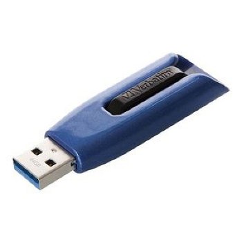 Stick USB Verbatim V3 Max 64GB (Negru/Albastru)