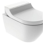 Set vas WC suspendat Geberit AquaClean Tuma Classic capac inchidere lenta functie bideu electric, Geberit