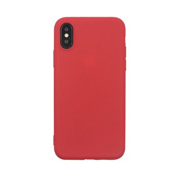 Husa iPhone XS / X Just Must Silicon Candy Red, Just Must