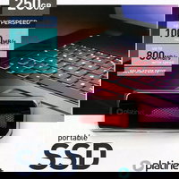 Dysk SSD Platinet PLATINET PMFSSD250 przenośny dysk, pendrive 250GB USB 3.2, Platinet