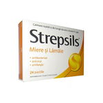 STREPSILS MIERE SI LAMAIE 24 PASTILE