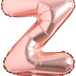 Balon aniversar Maxee, litera Z, rose, 40 cm