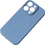 Hurtel Silikonowe magnetyczne etui iPhone 14 Pro Silicone Case Magsafe - ciemnoniebieskie, Hurtel