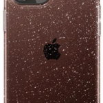 Protectie spate Spigen Liquid Crystal Glitter ACS01615 iPhone 12 Pro Max (Transparent/Roz)