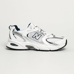 New Balance, Pantofi de plasa cu logo pentru alergare 530, Negru, Alb, 9 New Balance, Pantofi de plasa cu logo pentru alergare 530, Negru, Alb, 9