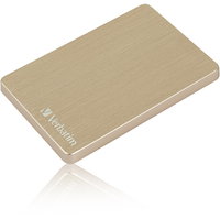 Hard disk extern SnG 1TB USB 3.2 Aluminiu Gold, Verbatim