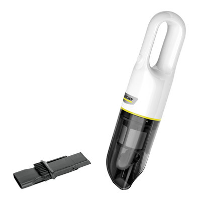 Aspirator de mana KARCHER CVH 2 1.198-330.0, 70 W, capacitate 0.15 l, Alb