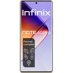 Smartphone INFINIX Note 40 Pro, 256GB, 12GB RAM, Dual SIM, 4G, Titan Gold