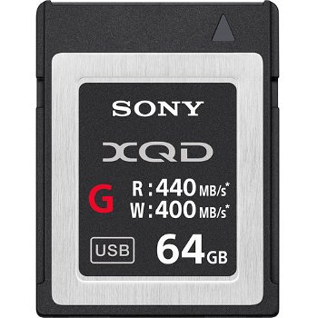 Sony XQD 64GB Serie G 400MB s Card memorie
