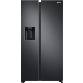 Frigider Side by side Samsung RS68A8842B1/EF, 609 l, Full No Frost, Twin Cooling Plus, Conversie Smart 5 in 1, Metal Cooling, Precise cooling, SpaceMax, Compresor Digital Inverter, Dozator apa, Clasa D, H 178 cm, Antracit