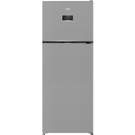 Frigider 2 Usi B3RDNE504HXB Clasa E NoFrost 477L Metal Look, Beko