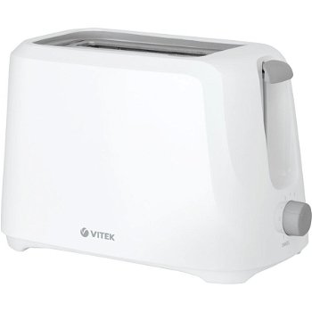 Toaster Vitek VT-9001, 700W, 2x, Alb
