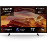 Televizor LED Smart SONY BRAVIA 43X75WL, Ultra HD 4K, HDR, 108cm