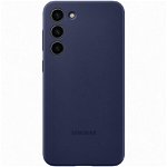Samsung Husa telefon SAMSUNG Silicone Case pentru Galaxy S23 Plus, EF-PS916TNEGWW, Navy, Samsung