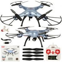 Syma X5HW 2.4GHz RC drone Wi-Fi camera albastru, IMK Syma X5HW 2.4GHz RC drone Wi-Fi camera albastru, IMK