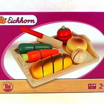 Set de joaca din lemn Eichhorn - Tavita cu alimente, Eichhorn