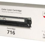 Toner Canon CRG716Y, Yellow, capacitate 1.500 pagini, 444.69