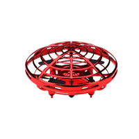 Mini drona OZN Amewi, 400 mAh, control gestual, acumulator, USB, 7 ani+, Rosu