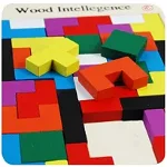 Joc educativ – Tetris din lemn 3D, WD2503 RCO®, Rco