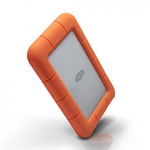 Hard Disk extern LACIE Rugged Mini LAC301558, 1TB, USB 3.0, Argintiu-Orange