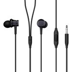 Casti In-Ear Xiaomi Mi Piston Basic, Microfon, Jack 3.5 mm, Negru , Xiaomi