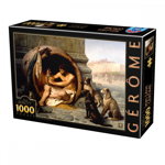 Puzzle D-Toys Jean Leon Gerome Diogenes of Sinope 1000 piese