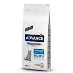 Advance Sterilized Adult, Curcan, hrană uscată pisici sterilizate, 15kg, Advance