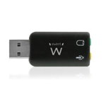 Adaptor de Sunet USB Ewent EW3751 USB 2.0, Ewent