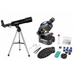 Set telescop 50/360 si microscop 40-640x National Geographic, National Geographic