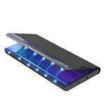 Husa Sleep Stand Case compatibila cu Samsung Galaxy M53 5G Black, OEM