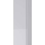 Dulap baie coloana Moduo 40, cu o usa, suspendat, gri, asamblat, 39.5x34x160 cm