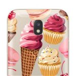 Protectie Spate Lemontti Art Cookies LMSAJ530M23 pentru Samsung Galaxy J5 2017 (Multicolor)