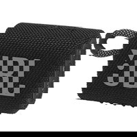 Boxa portabila JBL GO3, IPX67, Bluetooth, Negru