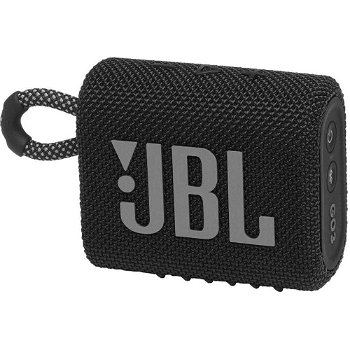Boxa Portabila JBL Go 3, Bluetooth 5.1, Waterproof IP67 (Negru), JBL