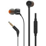 JBL Tune 160 Tune In-Ear Headphone with Mic - Black