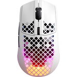 Mouse Gaming Aerox 3 WL 2022 Snow Alb, SteelSeries